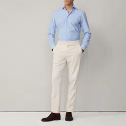 HACKETT LONDON Men Cotton Regular Fit Regular Trousers-image-27