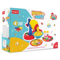 Funskool Fundough Playset Noodle Party - Multicolour-23
