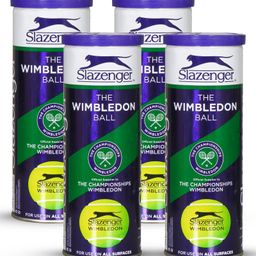 Slazenger Wimbledon Yellow Tennis Ball - 4 Can (3 Balls/Can) 12 Balls-image-53