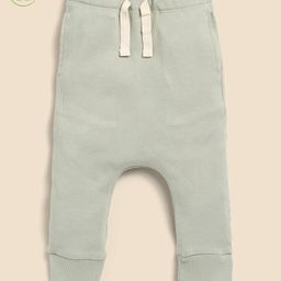 Cot & Candy Organic Cotton  Ribbed Leggings - Grey-image-33