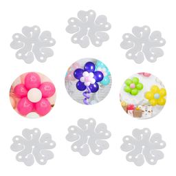 Zyozi Flower Shape Balloon Clips for Balloon Holder, Flower Shape Balloon Clips for Balloon (Pack of 6)-image-30