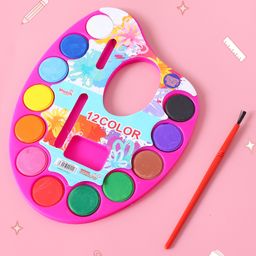 Color Palette with Brush - Multicolor-23