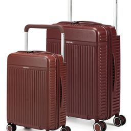 Assembly Hard Luggage Set of 2 | Premium Polycarbonate Check-In (24 inches) & Check-in Trolley Bags (28 inches) with Wide Handle & Noise-Free Wheels-Rover Red-14