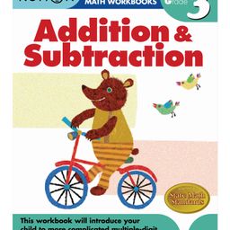 Addition & Subtraction Math Workbook- English-1
