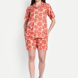 TILISM Printed Pure Cotton Shirt With Shorts Co-Ords-image-38