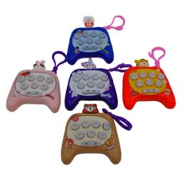 Sanjary New Fidget Sensory Toys Quick Push Game With Keychain Fidget Toy (Color & Design May Vary) image 4