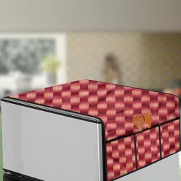 The Furnishing Tree Printed Plastic Refrigerator Top cover-image-97