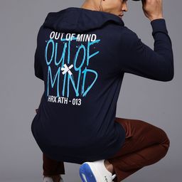 HRX by Hrithik Roshan Typography Printed Hooded Sweatshirt-picture-30