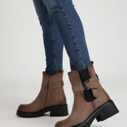 Truffle Collection Women's Tan Casual Boots-picture-43