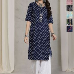 7Threads Women Pack Of 6 Ethnic Motifs Printed Daily Straight Kurtas-image-54