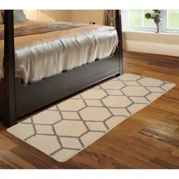 Saral Home Beige Polyester 1666 GSM Runner - Set of 1-image-12