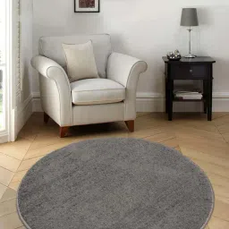 Saral Home Neo Grey Cotton 2700 GSM Bath Mat - Set of 1-image-2