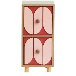 Chumbak Pink The 90'S Drawer Organiser 2 Drawers-image-53