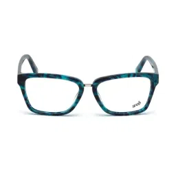 WEB EYEWEAR Blue Full Rim Square Frame Designed in Italy-60
