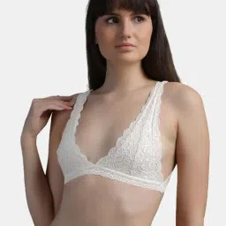 N-Gal White Non-wired Non-padded Bralettes Bra-picture-18