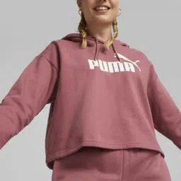Puma Purple Cotton Logo Hoodie-picture-40
