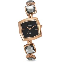 Timex Fria Women Black Square Analog Watch - TWEL16100-image-64