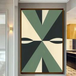 The Art House Abstract Multicolor Canvas Painting-image-49
