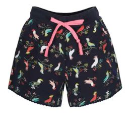 Plum Tree Kids Navy Cotton Printed Shorts-image-25