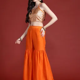 Anouk Printed Co-Ords with Ethnic Jacket image 5