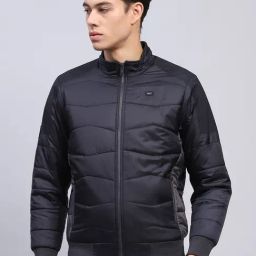 Monte Carlo Navy Blue Regular Quilted Jacket-picture-40