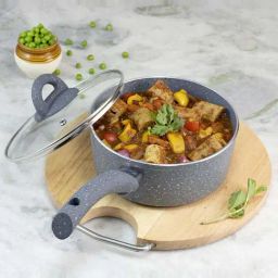 Wonderchef Granite Induction Bottom Non-Stick 18cm Sauce Pan-image-72