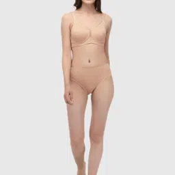 SOIE Women's Full Coverage Minimiser Non Padded Non Wired Bra image 4