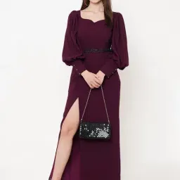 MISH Purple Maxi Dress-picture-4