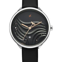 Fastrack Women Dial & Leather Straps Analogue Watch 6316SL01-36