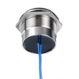 RS PRO Red Panel Mount Indicator 12-24V AC/DC, Mounting Hole Size 30 mm, Termination Type Lead Wires, IP Rating IP67, IP69K, Model No 2538520 image 2
