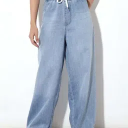 Only Blue Wide Leg Fit Jeans-picture-29