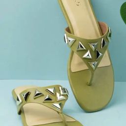 Inc.5 Women's Green Thong Sandals-image-106