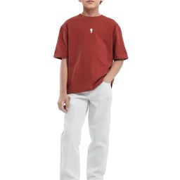 Rare Ones Boys White Cotton Solid Trousers-image-8
