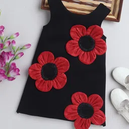 TINY MINY ME Girls Floral Print A-Line Maxi Dress-image-90