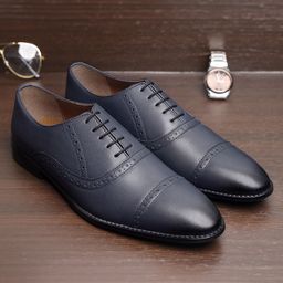 LOUIS STITCH Men Leatherette Oxford Formal Shoes-image-76