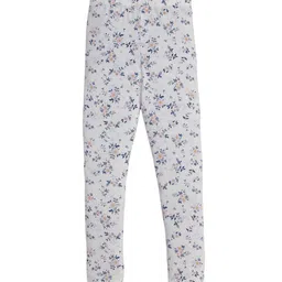 JusCubs Infant Girls Floral Printed Cotton Ankle-Length Leggings-image-86