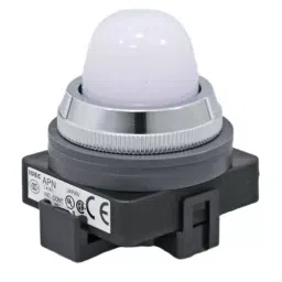 IDEC TWN Series Round LED Pilot Light with 30 mm Mounting Hole Dia, APN122DNPW-24