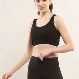Monte Carlo Women Round Neck Ribbed Thermal Top-picture-26