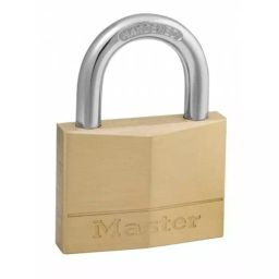 MASTER LOCK Padlock Brass Padlock 7 mm Shackle 50 mm Body, 150EURD-image-47