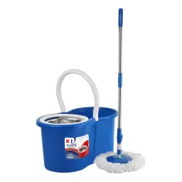 Cello 360° Extendable Blue Cyclone Spin Mop Bucket-43