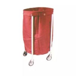 AAR KAY Solid Linen with Canvas Bag Trolley AKE-137-6