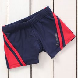 Rovars Swimming Trunks Solid- Navy Blue-image-96