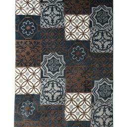 Saral Home Yarn Art Carpet Tile - Blue-image-23