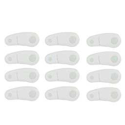 Safe-O-Kid Child Safety Cabinet Lock Pack Of 12 - White-image-41