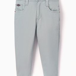 Noddy Full Length Solid Trousers - Pista Green-image-88
