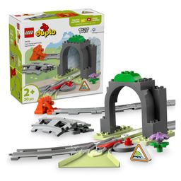 LEGO DUPLO Town Train Tunnel and Tracks Expansion Set 20 Pieces - 10425-12