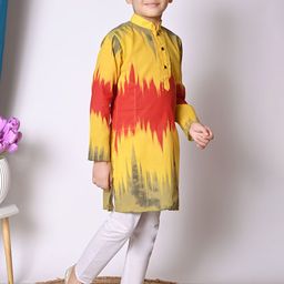Sangria Boys Printed Straight Kurta & Pyjama-35