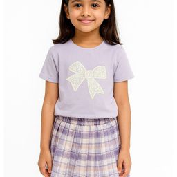 POP STREET KIDS Girls Printed Top with Skirt-image-99