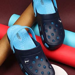 WELCOME Men M SPORTS CLOGS Navy & Sky Clogs-picture-29