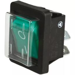 ARCOLECTRIC (BULGIN LIMITED) Illuminated DPST On-Off Rocker Switch Panel Mount, C1353ALGNCB-image-49